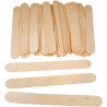 Sachet de 100 bâtonnets plats longueur 150 mm