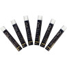 Boîte de 6 pastels huile argent 11mm