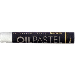Boîte de 6 pastels huile argent 11mm