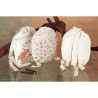Lot de 5 sacs à dos pour enfant en coton écru