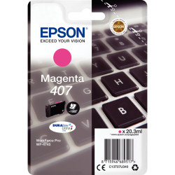 Epson CLAVIER / 407L cartouche jet d'encre magenta authentique (T07U34