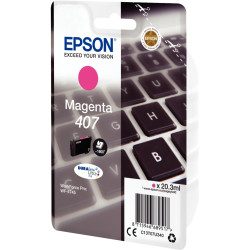 Epson CLAVIER / 407L cartouche jet d'encre magenta authentique (T07U34