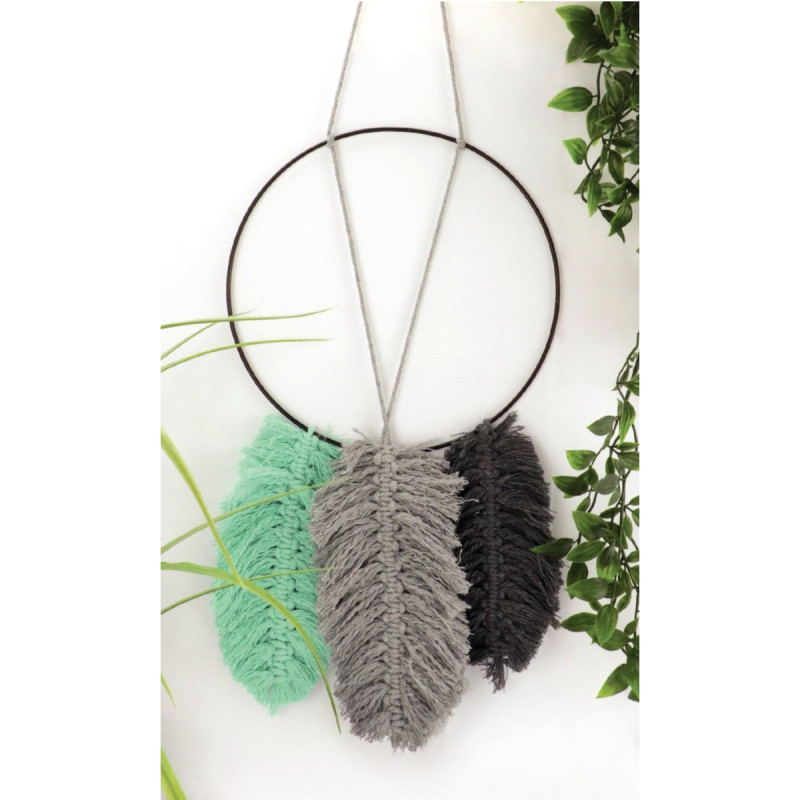 Lot de 6 bobines coton cable coloris assortis