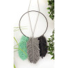 Lot de 6 bobines coton cable coloris assortis