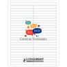 Carnet de vocabulaire 96 pages CONQUERANT couverture PP, 17x22 cm