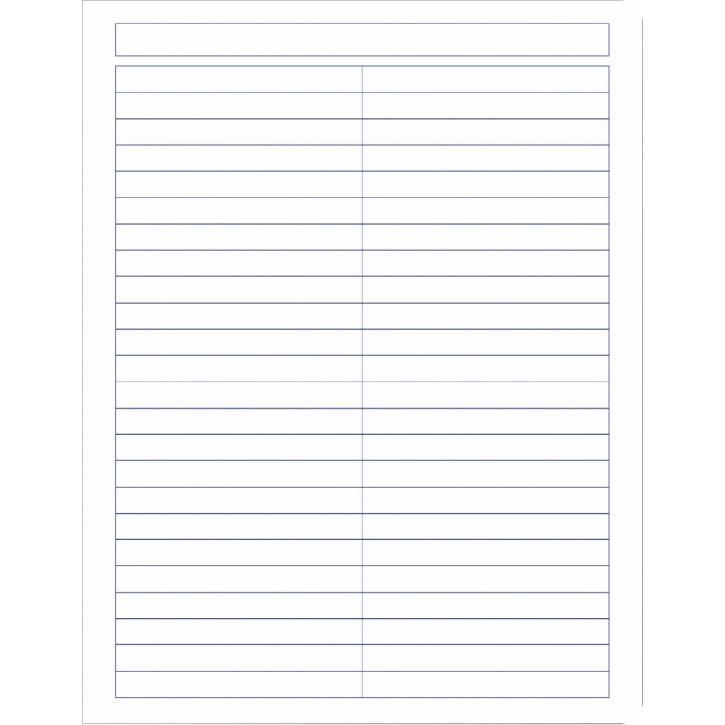 Carnet de vocabulaire 96 pages CONQUERANT couverture PP, 17x22 cm
