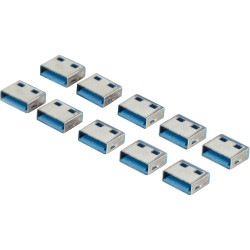 Paquet de 10 cadenas pour ports USB A