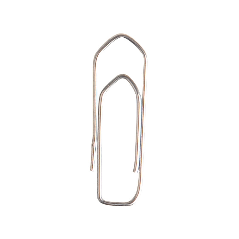 Boîte de 1000 trombones 30mm bout chevron