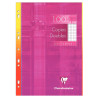 Copies doubles perforées 400 pages 90g, format A4, quadrillé 5x5 blanc