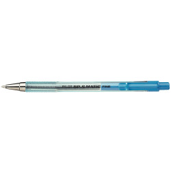 Stylo bille BPS Matic rétractable bleu