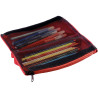 Trousse double plateau rouge