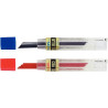 Étui de 12 mines Pentel 0,5mm rouge