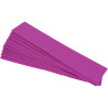 Paquet de 10 feuilles crépon ordinaire 200x50 cm fuchsia