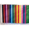 Paquet de 10 feuilles crépon ordinaire 200x50 cm fuchsia