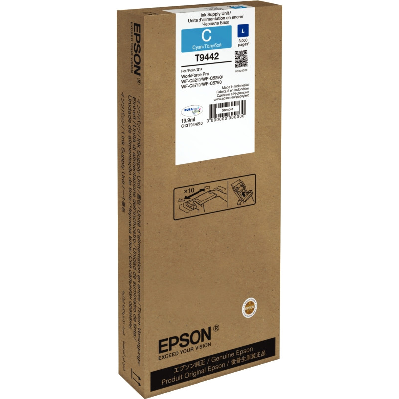 Epson T944240 cartouche jet d'encre cyan haute capacité authentique