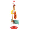 Kit de nettoyage en bois, 6 pièces