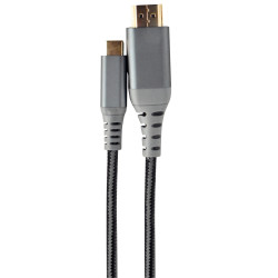 Cable HDMI vers USB-C 1,8m gris
