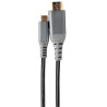 Cable HDMI vers USB-C 1,8m gris