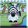 Lot de 6 puzzles UP 14 pièces, les animaux de la savane