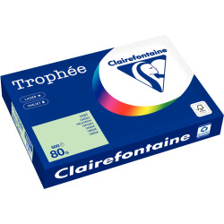 Ramette de 500 feuilles format A3 80g vert CLAIREFONTAINE