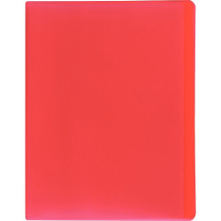 Protège-documents COLOR FRESH 80 vues, rouge