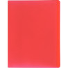 Protège-documents COLOR FRESH 80 vues, rouge