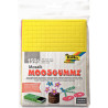 Sac de 6 feuilles mosaïque mousse 15 x 20 cm adhésives