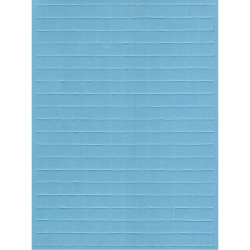 Sac de 6 feuilles mosaïque mousse 15 x 20 cm adhésives