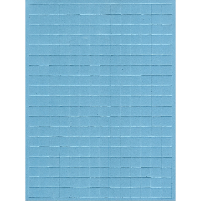 Sac de 6 feuilles mosaïque mousse 15 x 20 cm adhésives