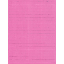 Sac de 6 feuilles mosaïque mousse 15 x 20 cm adhésives