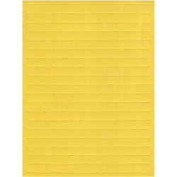 Sac de 6 feuilles mosaïque mousse 15 x 20 cm adhésives