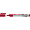 Marqueur permanent Edding 21 pointe ogive rouge