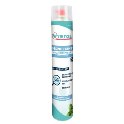 Aérosol 750ml désinfectant grand espace menthe