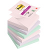 Lot de 6 blocs z notes super sticky post-it 90 feuilles 76 x 76 mm col