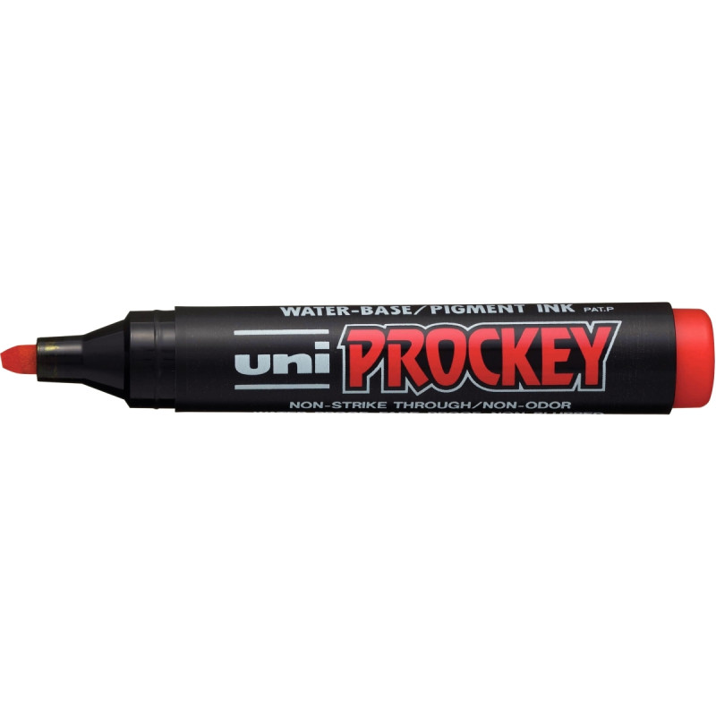Marqueur Prockey pointe pointe large biseautée rouge