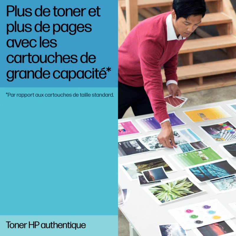 HP 415X toner cyan grande capacité authentique (W2031X)
