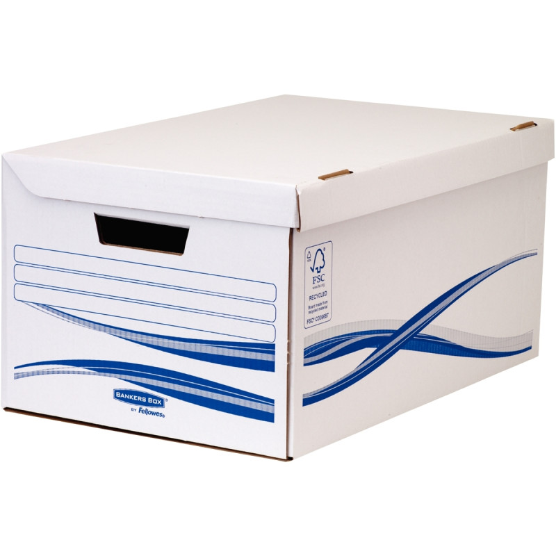 Paquet de 5 containers avec couvercle blancs