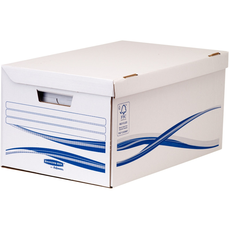 Paquet de 5 containers avec couvercle blancs