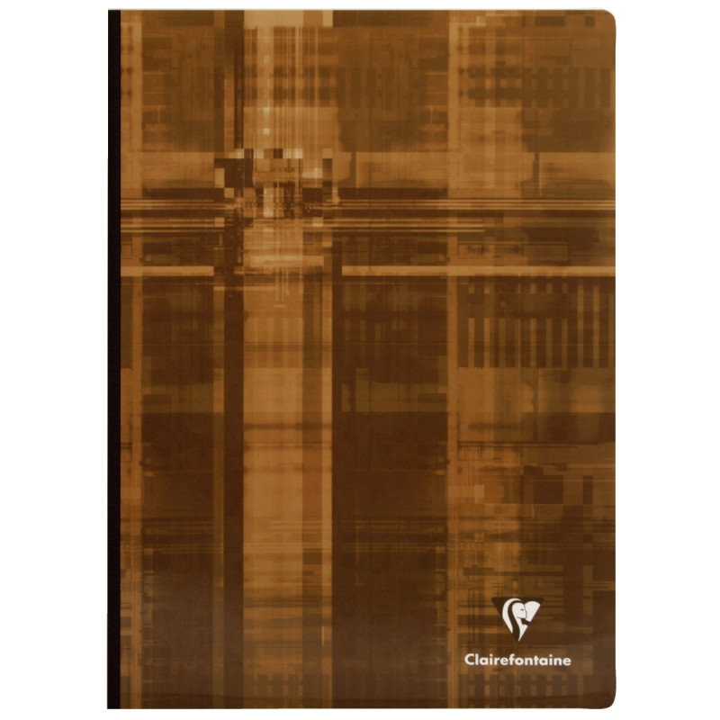 Brochure 192 pages CLAIREFONTAINE, format A4, quadrillé 5x5, papier 90