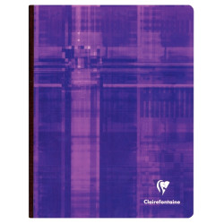 Brochure 192 pages CLAIREFONTAINE, format A4, quadrillé 5x5, papier 90