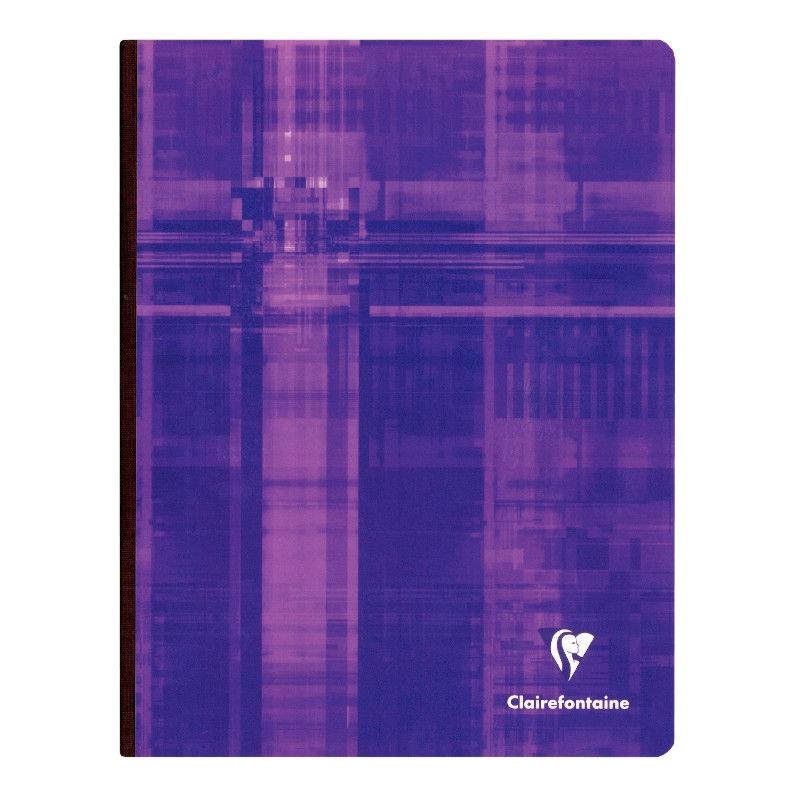 Brochure 192 pages CLAIREFONTAINE, format A4, quadrillé 5x5, papier 90