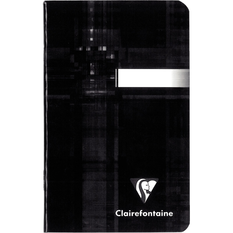 Carnet piqué 96 pages CLAIREFONTAINE, format 9x14 cm, quadrillé 5x5, p
