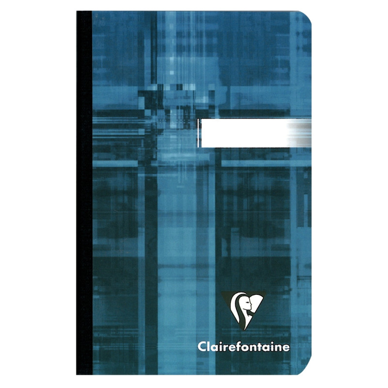 Carnet piqué 96 pages CLAIREFONTAINE, format 9x14 cm, quadrillé 5x5, p