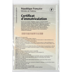 Etui pour documents de voiture en PVC