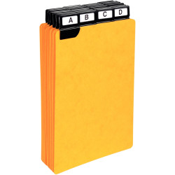 Jeu de 24 intercalaires pour fiches 148 x 105 mm