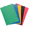Chemise 3 rabats à élastiques en carte lustrée 600g format A3, coloris