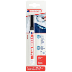 Blister de 1 marqueur textile 8040 noir