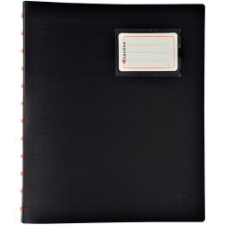 Protège-documents 80 vues EXACTIVE pochettes amovibles, noir