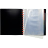 Protège-documents 80 vues EXACTIVE pochettes amovibles, noir