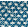 Rouleau papier cadeau bleu et flocons dimension 50m x 0,70m